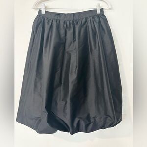 Marisa Baratelli Black VTG Silk Balloon Skirt 8